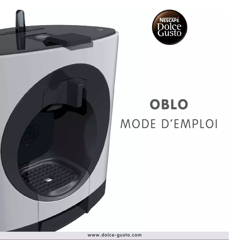 Page n°1 - Manuel utilisateur Krups Nescafé Dolce Gusto Oblo