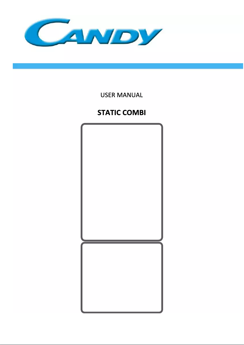 Page n°1 - Manuel utilisateur Candy CMDCS 6182W09