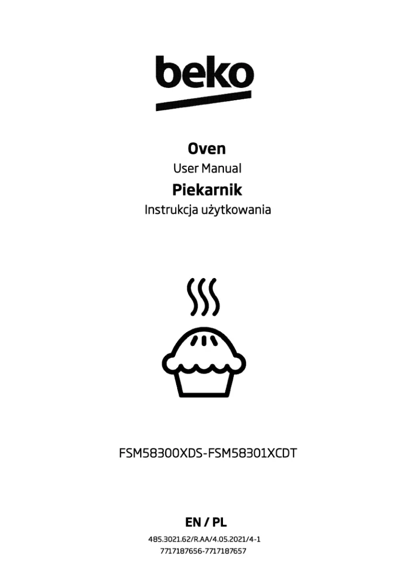 Image de la première page du manuel de l'appareil FSM58300XDS