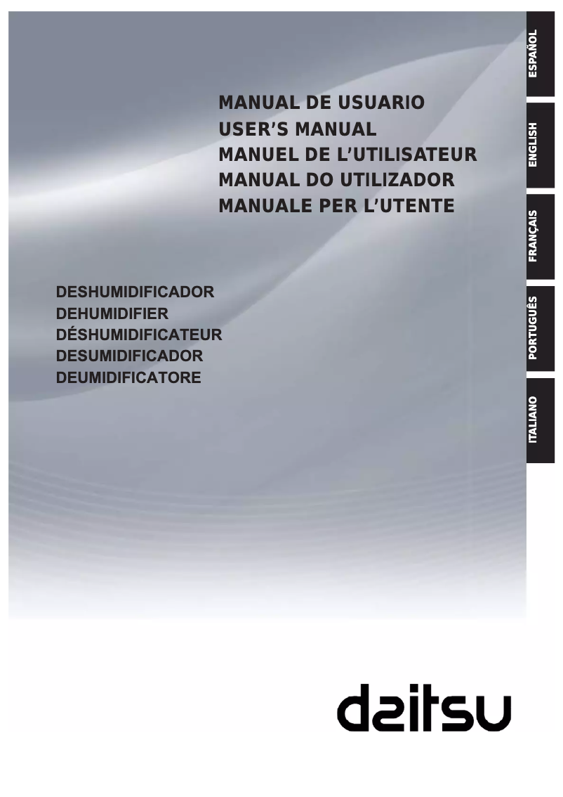 Image de la première page du manuel de l'appareil ADDH-20