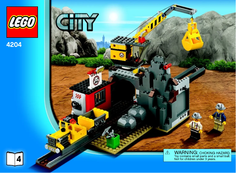 Page 1 de la notice Manuel utilisateur Lego City 4204