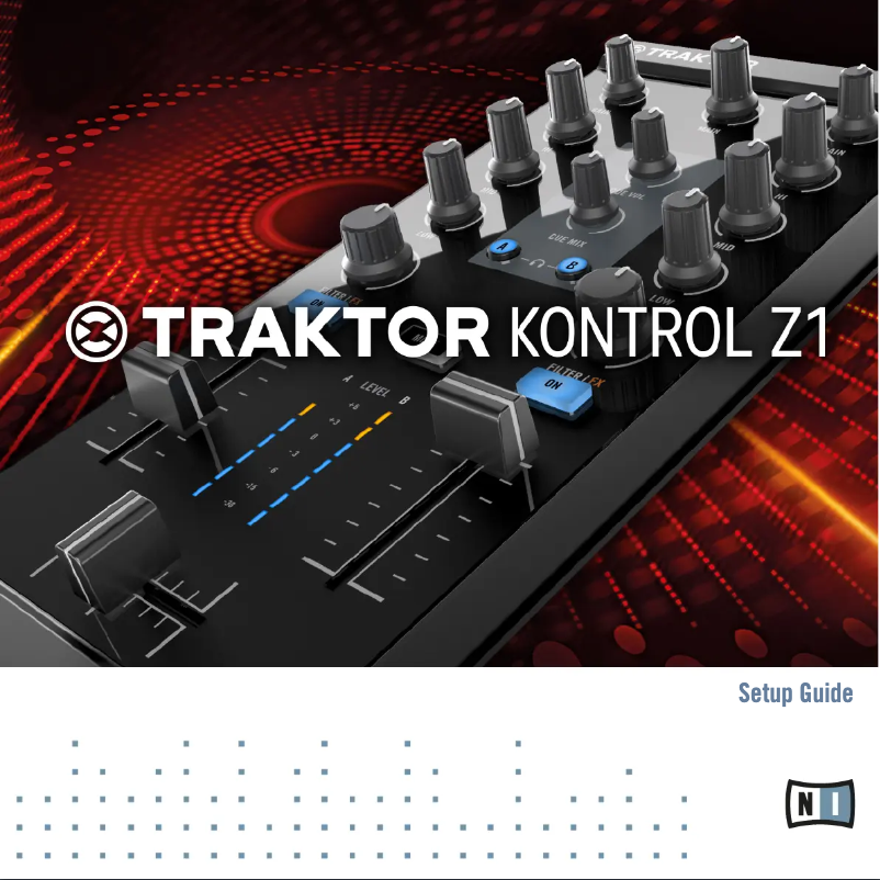 Page n°1 - Guide d'installation Native Instruments Traktor Kontrol Z1