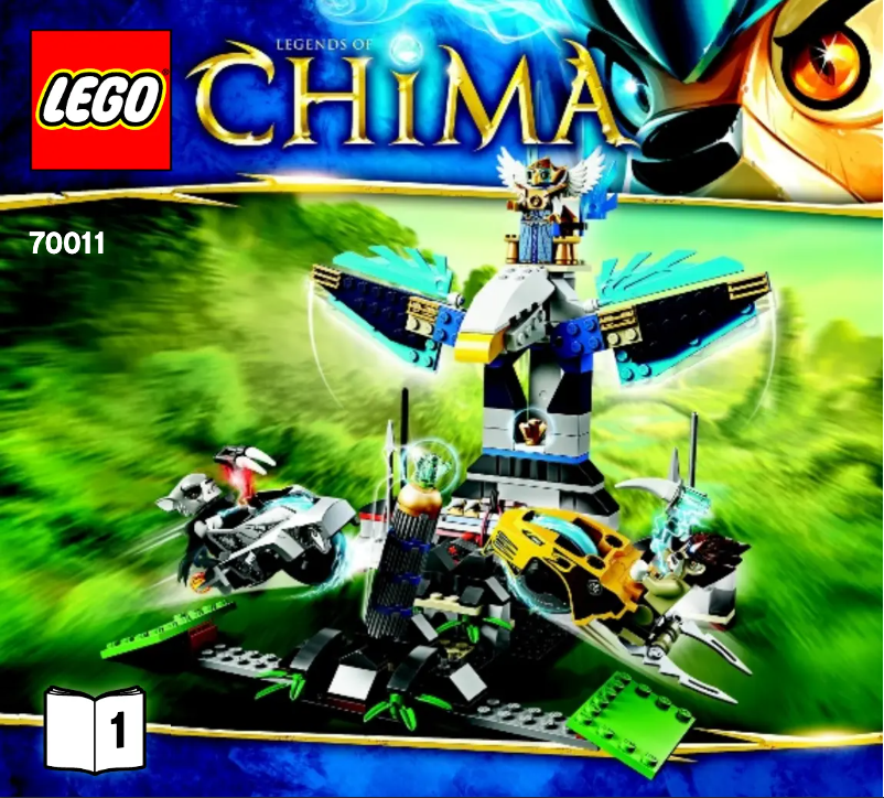 Page n°1 - Manuel utilisateur Lego Eagles. Castle