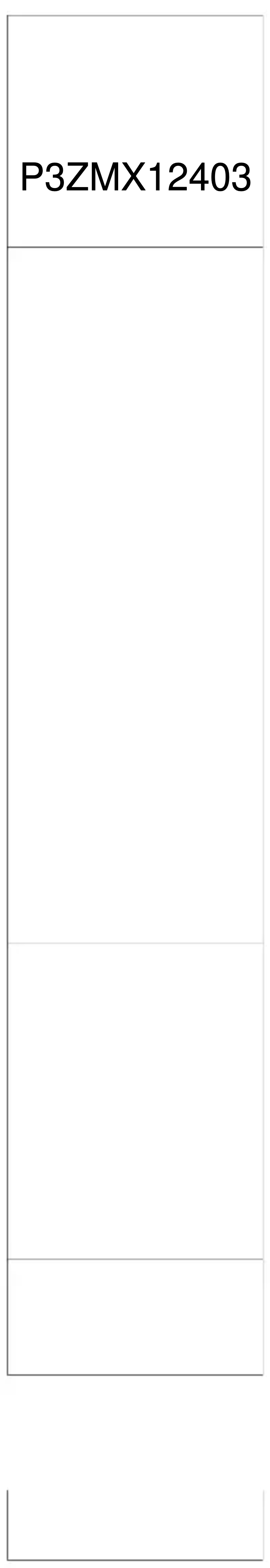 Imagen de la primera página del manual del dispositivo P3ZMX12403