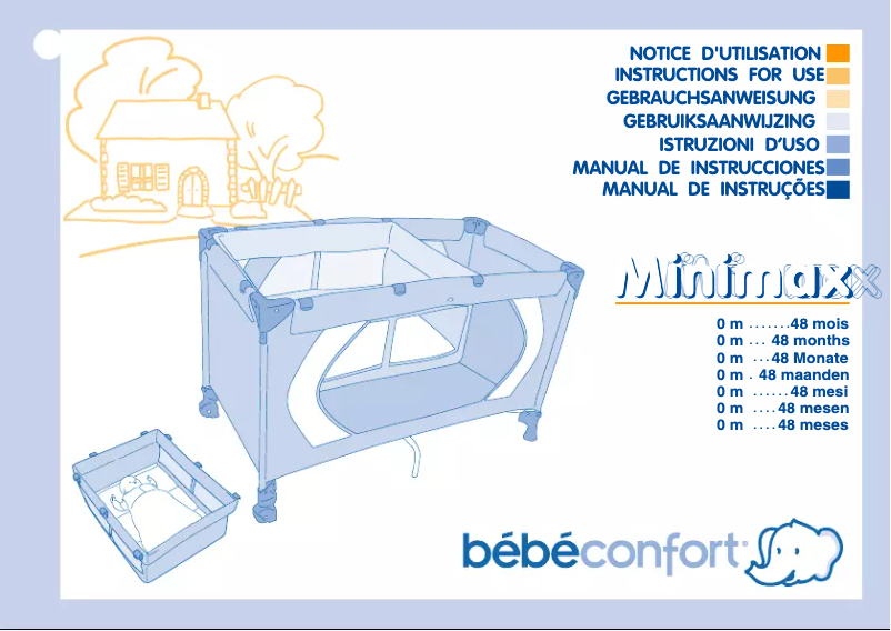 Image de la première page du manuel de l'appareil Minimax