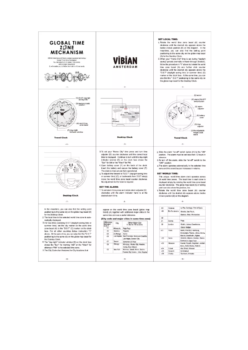 Image de la première page du manuel de l'appareil Xador-1B