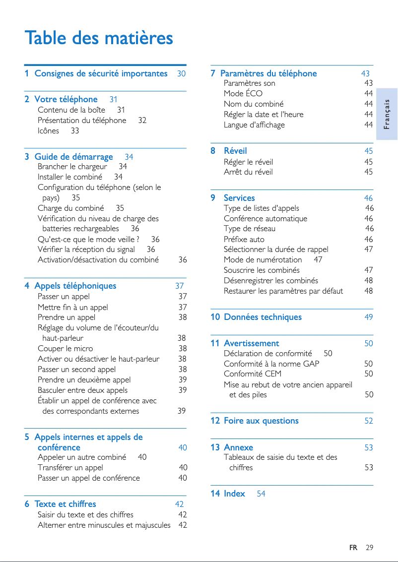 Imagen de la primera página del manual del dispositivo BeNear CD2950B
