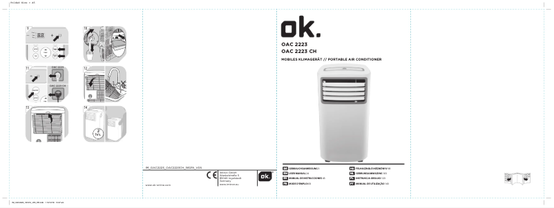 Image de la première page du manuel de l'appareil OAC 2223