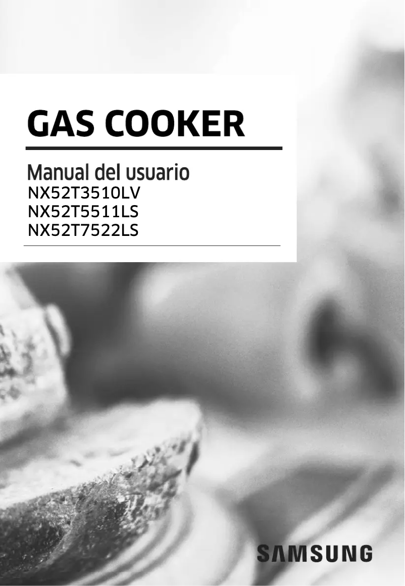 Page 1 de la notice Manuel utilisateur Samsung NX52T7522LS