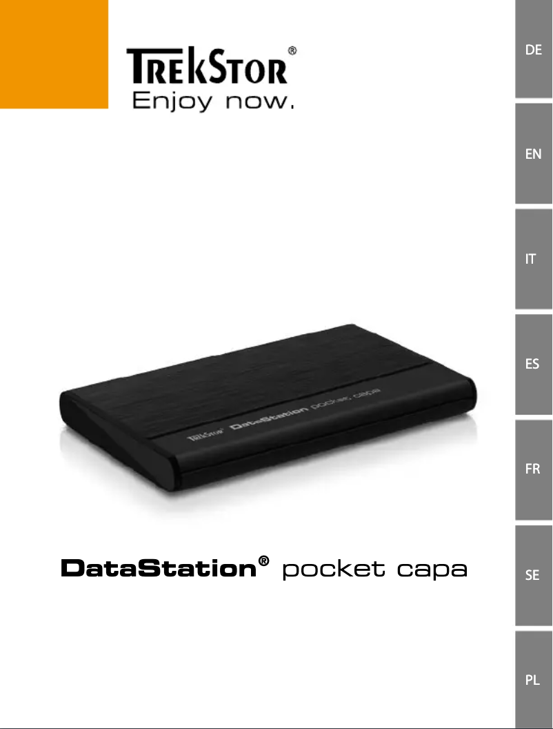 Image de la première page du manuel de l'appareil DataStation pocket capa