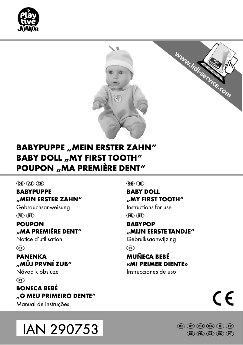 Image de la première page du manuel de l'appareil IAN 290753