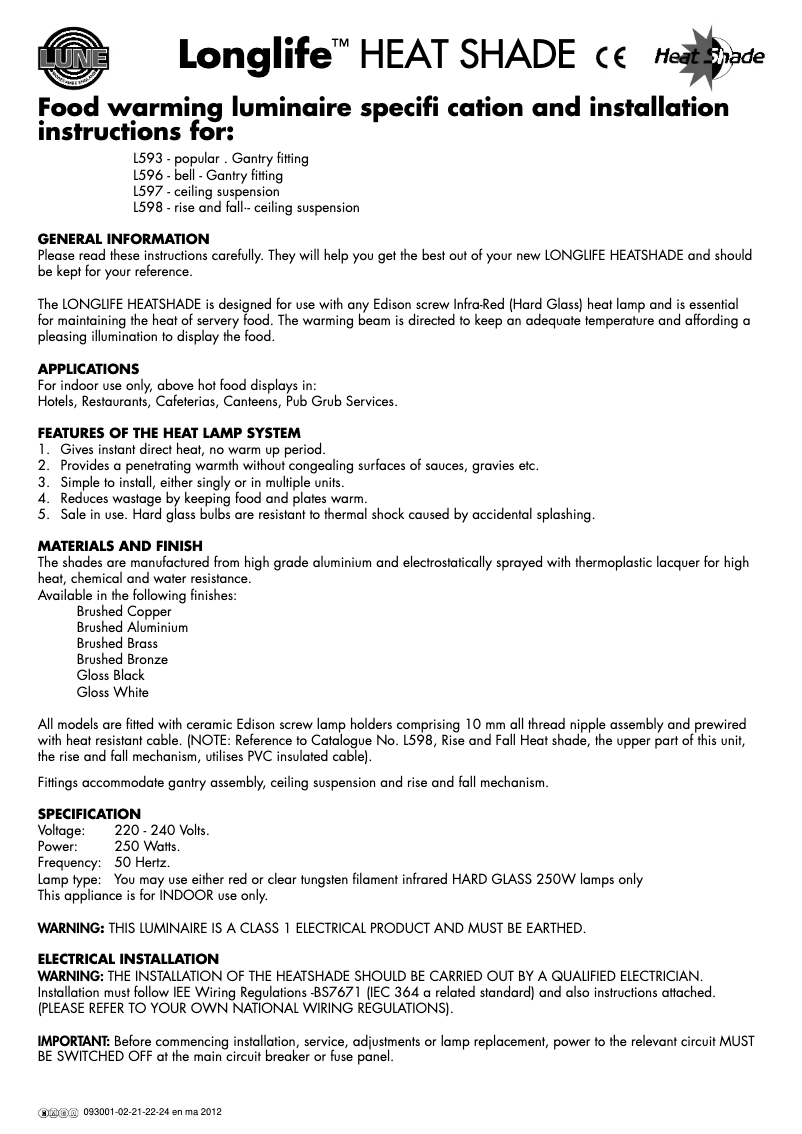 Page 1 de la notice Manuel utilisateur Emga 093021