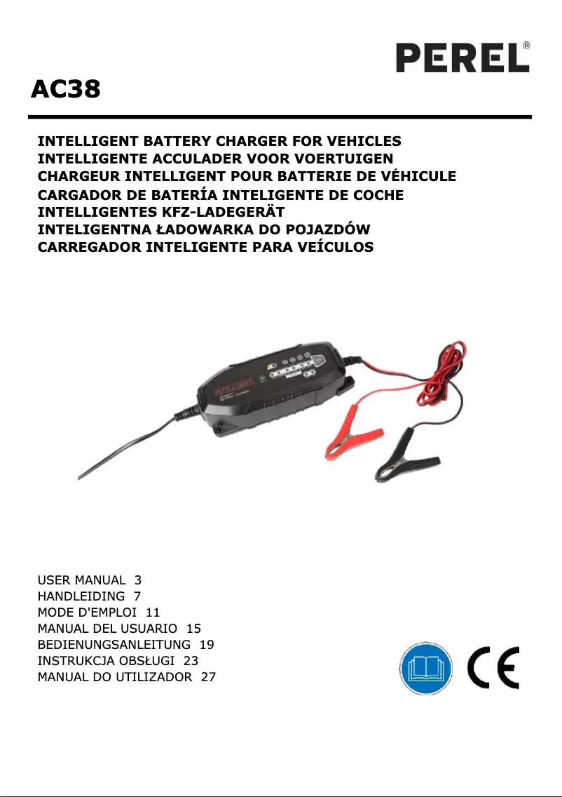 Image de la première page du manuel de l'appareil AC38