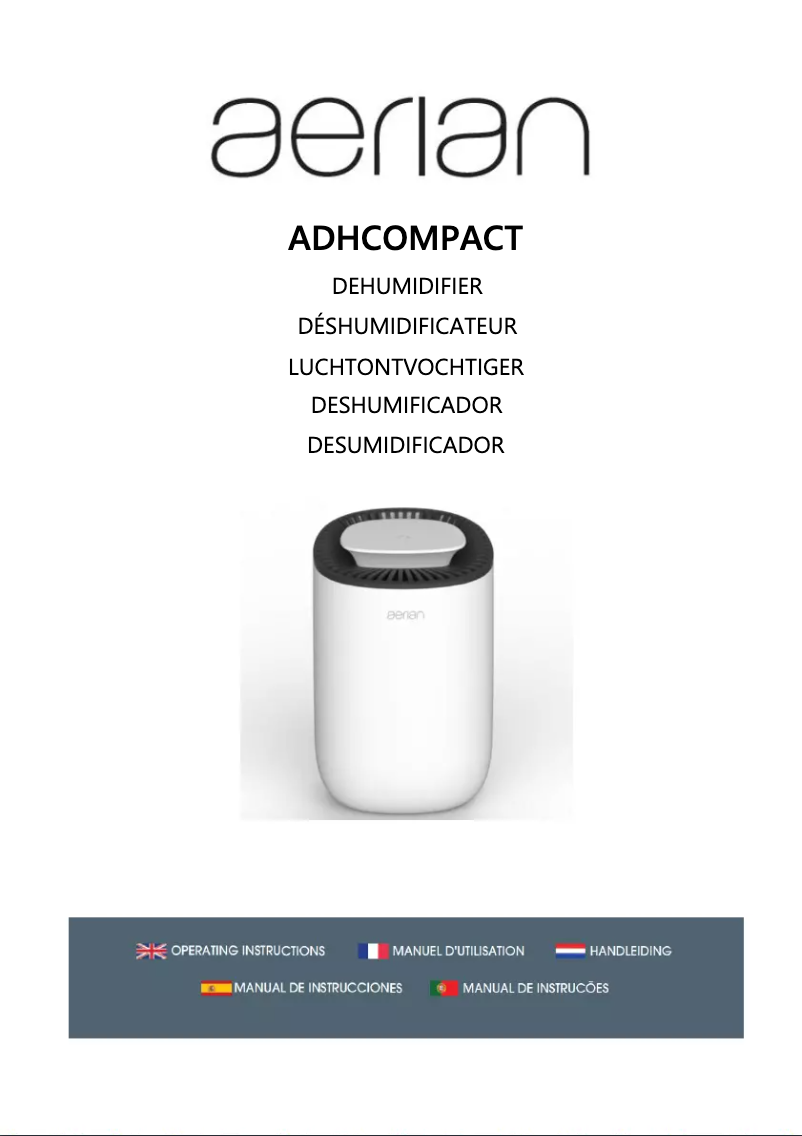 Page 1 de la notice Manuel utilisateur Aerian ADH COMPACT