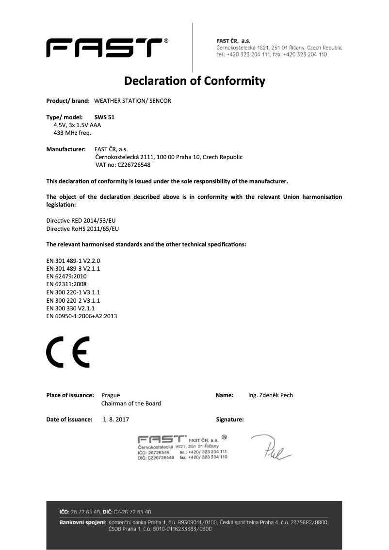 Image de la première page du manuel de l'appareil SWS 51 B