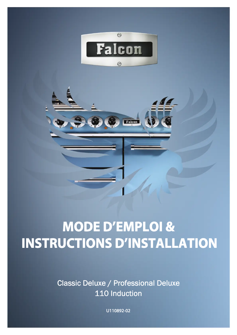 Page n°1 - Manuel utilisateur Falcon Professional Deluxe 110