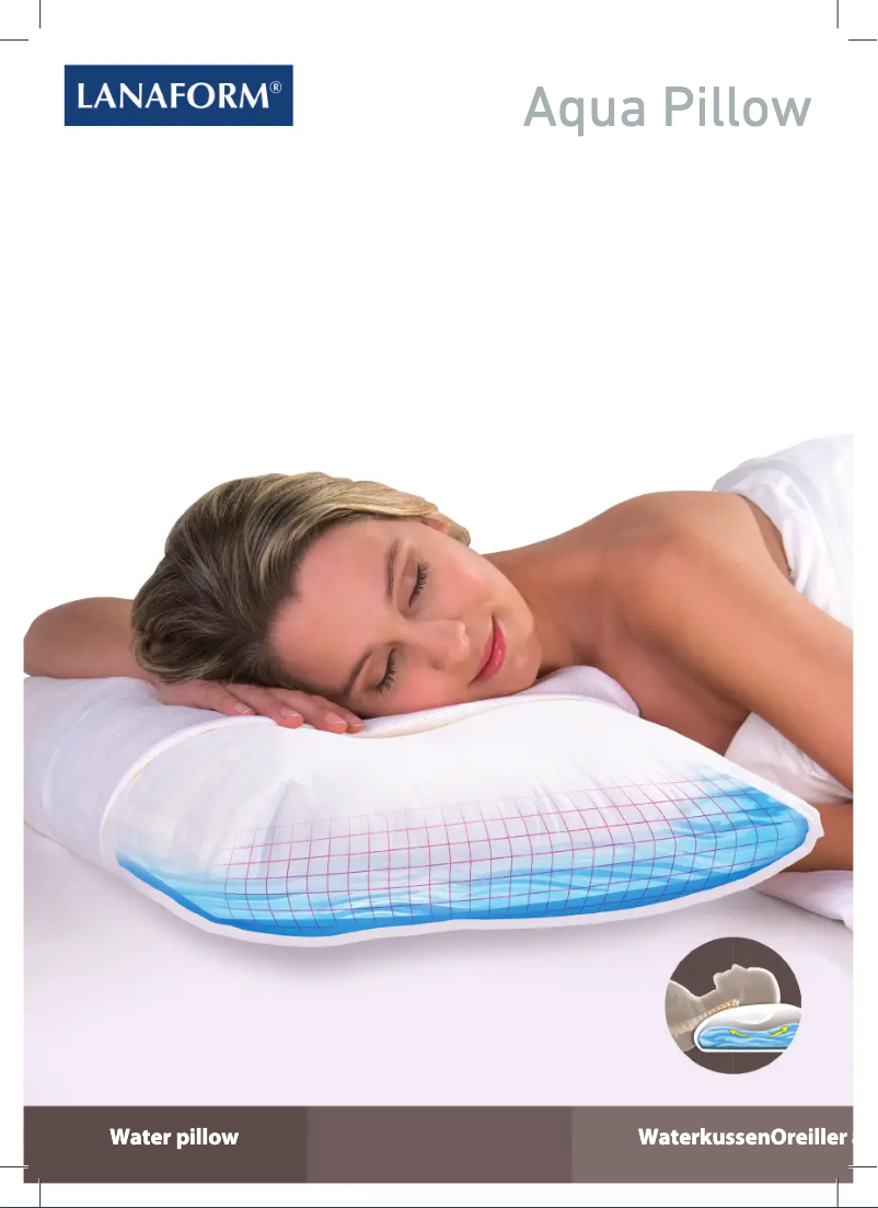 Image de la première page du manuel de l'appareil Aqua Pillow