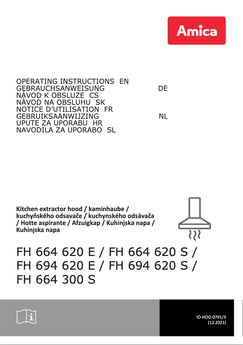 Page 1 de la notice Manuel utilisateur Amica FH 664 620 E