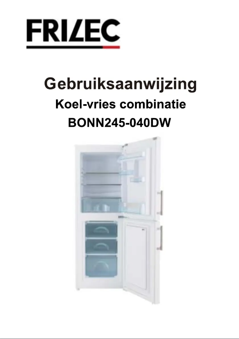 Page n°1 - Manuel utilisateur Frilec BONN245-040DW