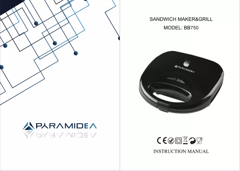 Image de la première page du manuel de l'appareil BB750