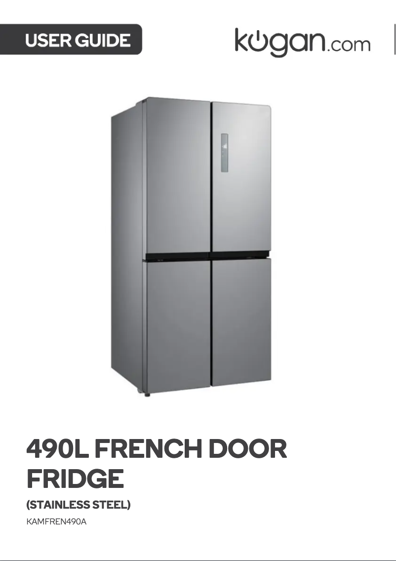 Page 1 de la notice Manuel utilisateur Kogan KAMFREN490A