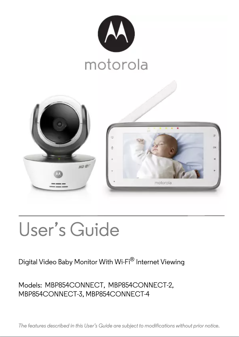 Image de la première page du manuel de l'appareil MBP854CONNECT-3