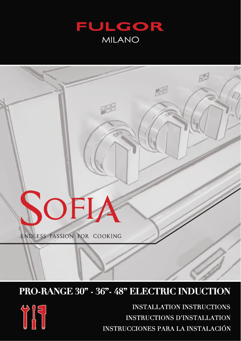 Image de la première page du manuel de l'appareil F6PIR485GS1