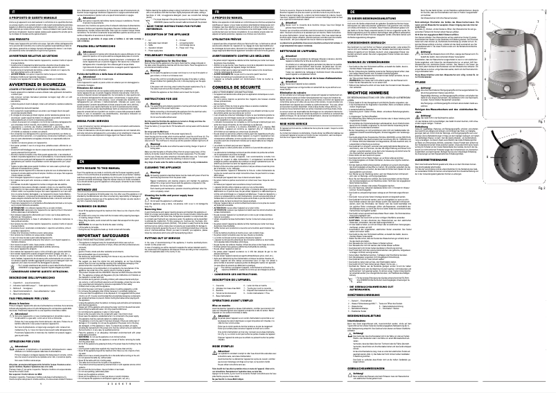 Image de la première page du manuel de l'appareil 2872