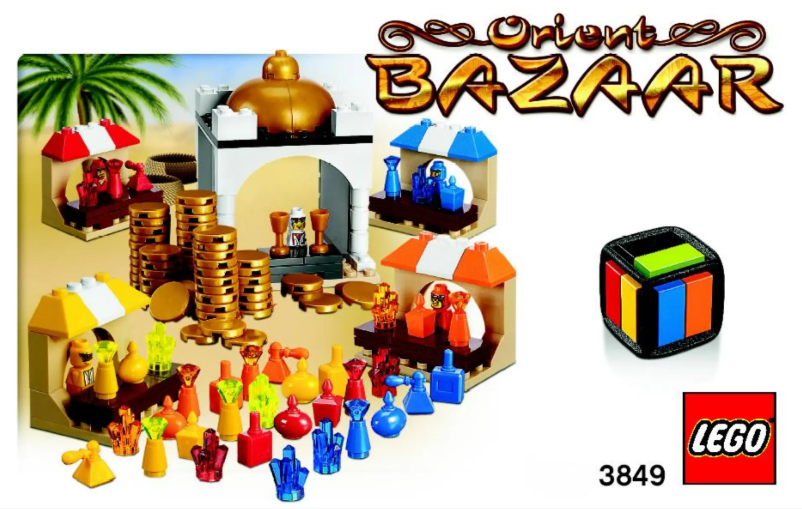 Page n°1 - Manuel utilisateur Lego Gold Oasis