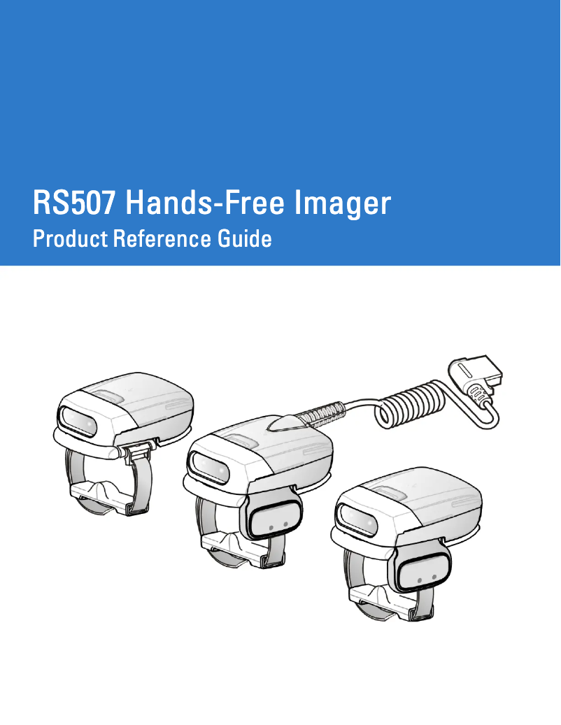 Página 1 del manual Manual de usuario Zebra Ring S507