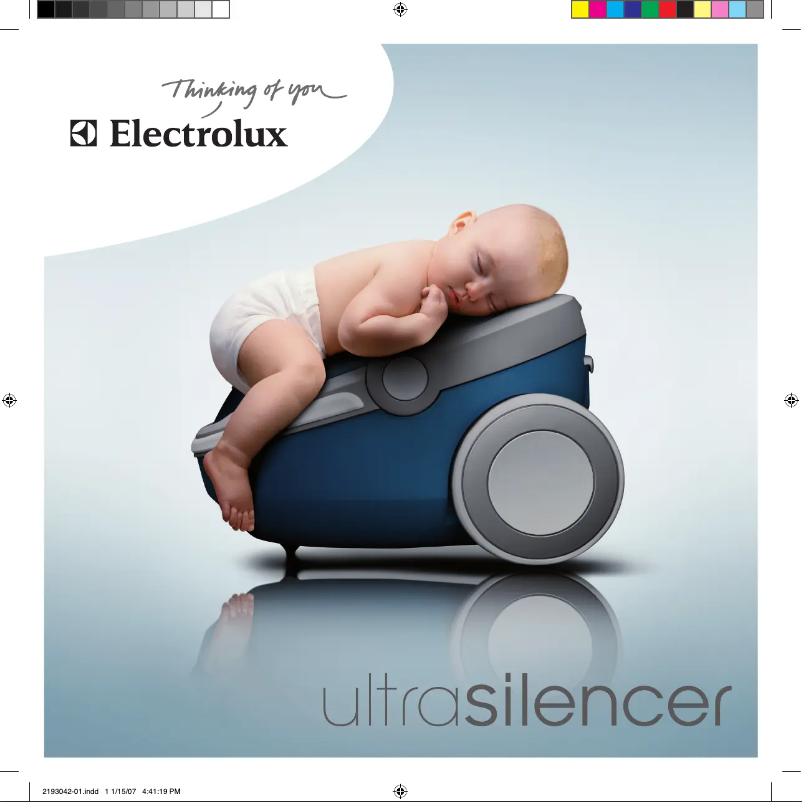 Page n°1 - Manuel utilisateur Electrolux UltraSilencer ZUS3390T