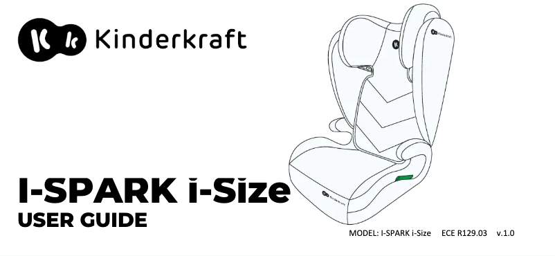 Image de la première page du manuel de l'appareil I-SPARK i-Size