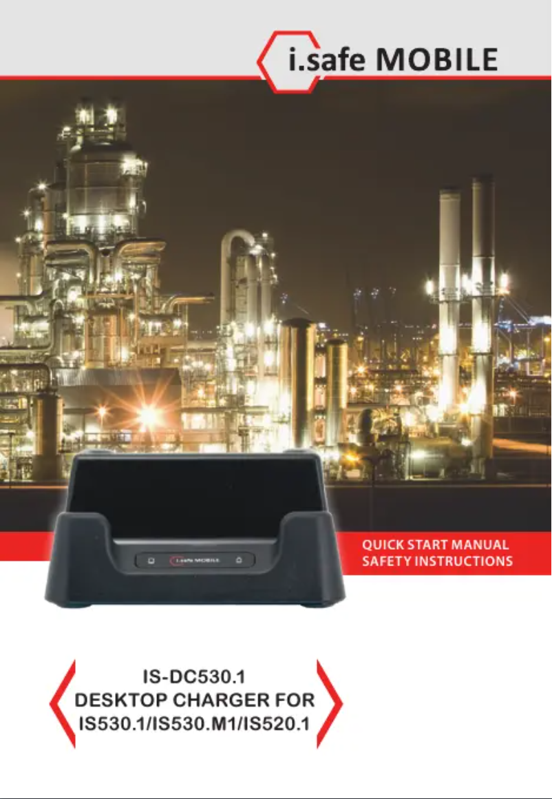 Page 1 de la notice Guide de démarrage rapide i.safe Mobile IS520.1