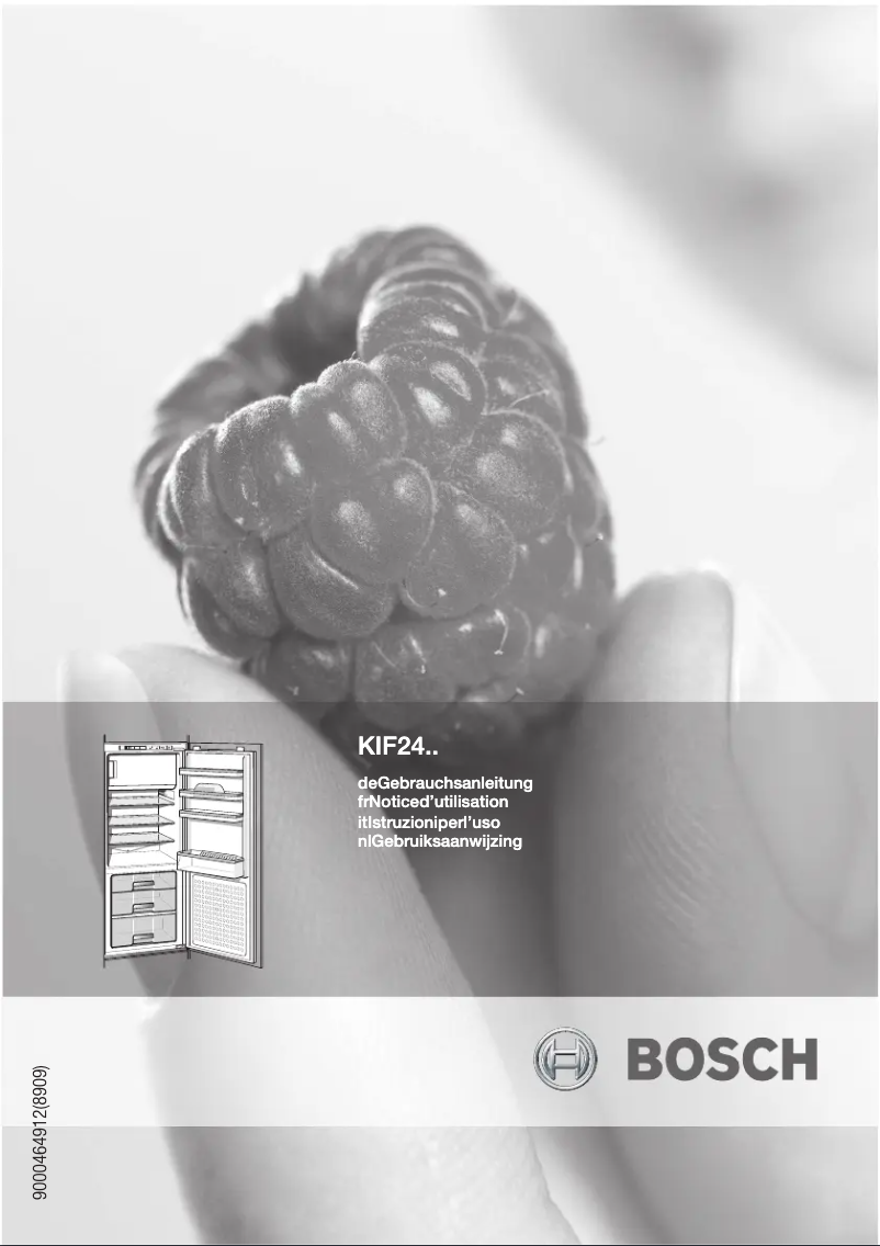 Page n°1 - Manuel utilisateur Bosch KIF24A65