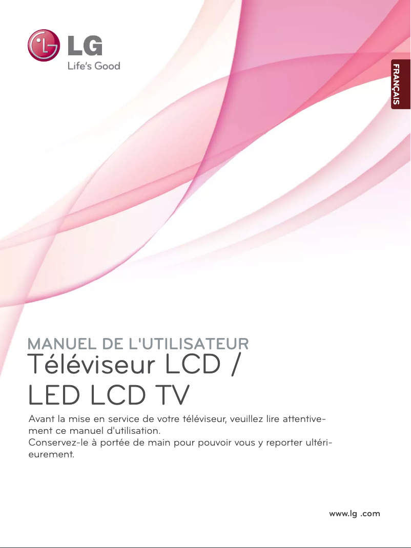 Page n°1 - Manuel utilisateur LG 22LE5500