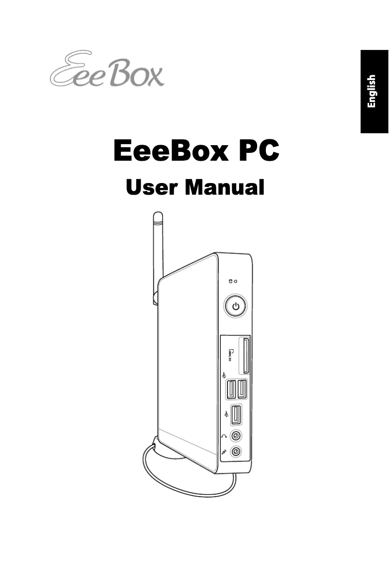 Image de la première page du manuel de l'appareil EeeBox EB1007