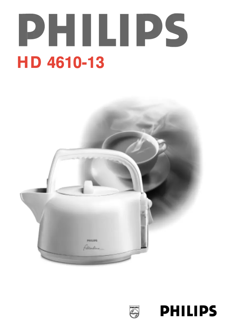 Page n°1 - Manuel utilisateur Philips HD4610