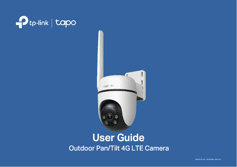 Page 1 de la notice Manuel utilisateur TP-Link Tapo C501