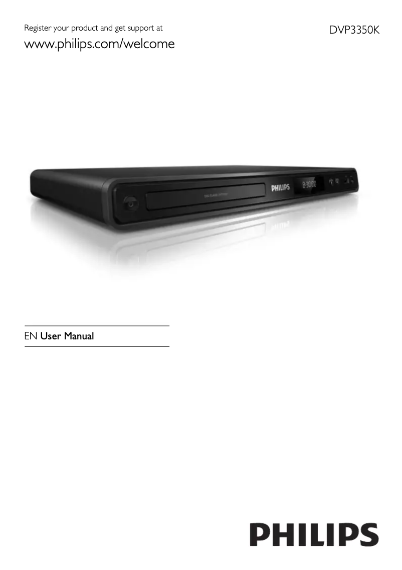 Page 1 de la notice Manuel utilisateur Philips HTP3350K