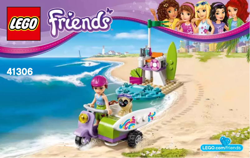 Page 1 de la notice Manuel utilisateur Lego Friends 41306