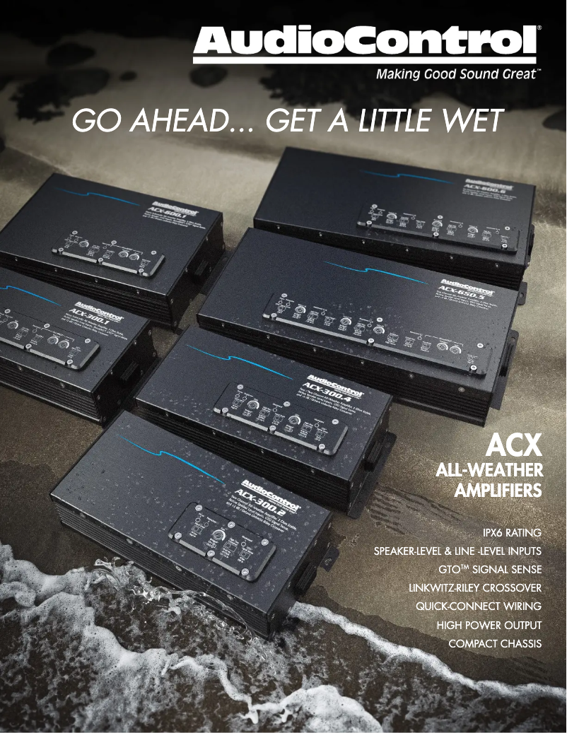 Page n°1 - Brochure AudioControl ACX-600.6