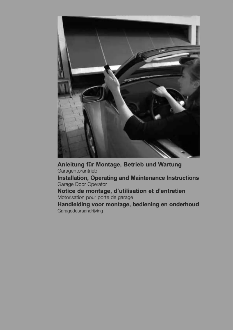 Image de la première page du manuel de l'appareil GA201