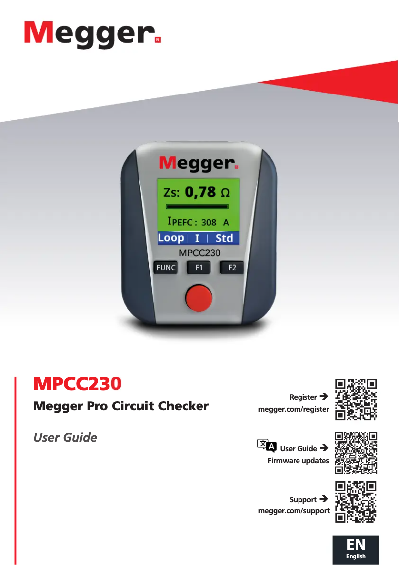 Image de la première page du manuel de l'appareil MPCC230