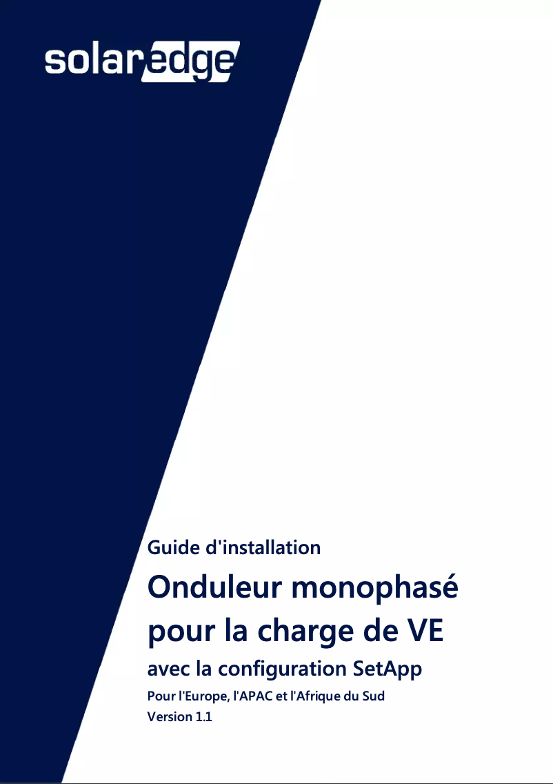 Image de la première page du manuel de l'appareil SE-EVK22SRM-01