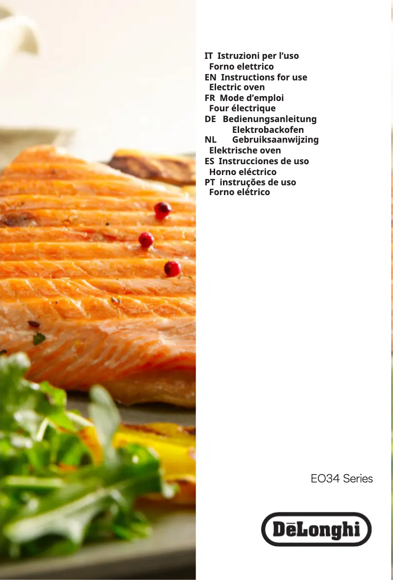 Image de la première page du manuel de l'appareil SfornatTutto Chef EO34302