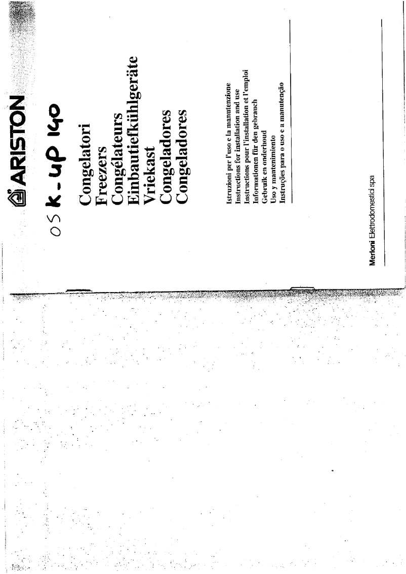 Image de la première page du manuel de l'appareil OSKUP 140