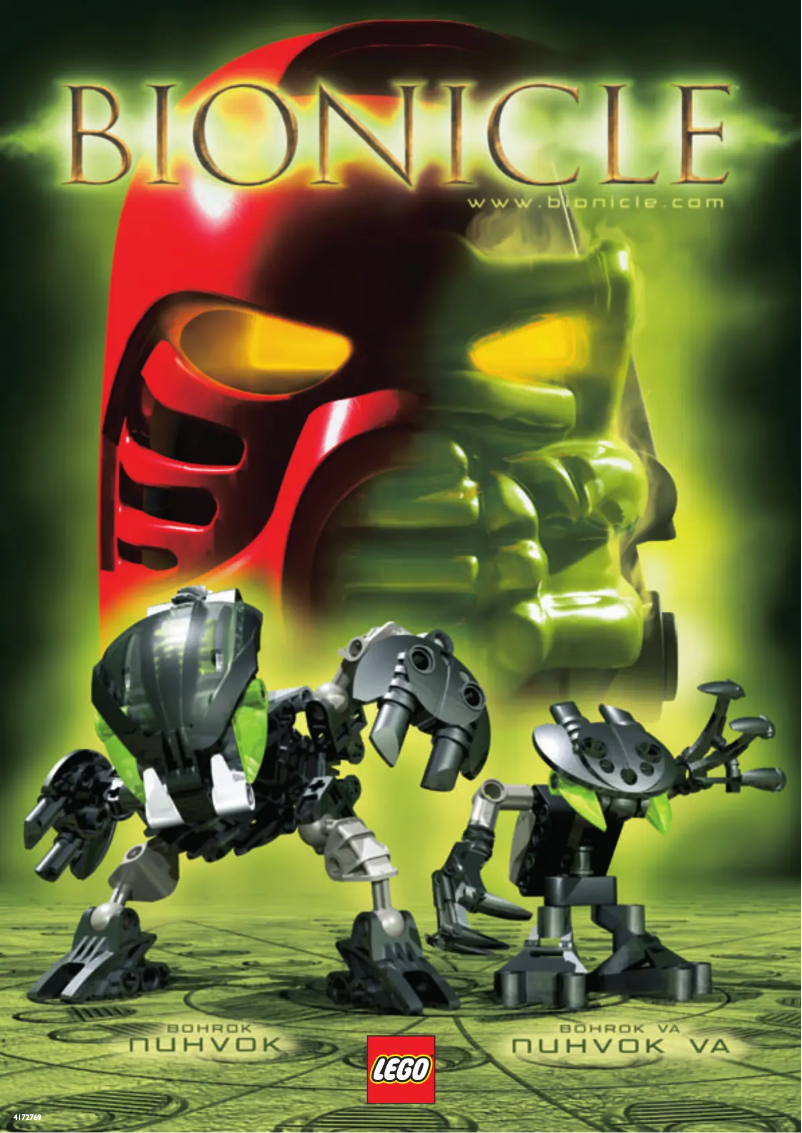 Page n°1 - Manuel utilisateur Lego Nuhvok Va