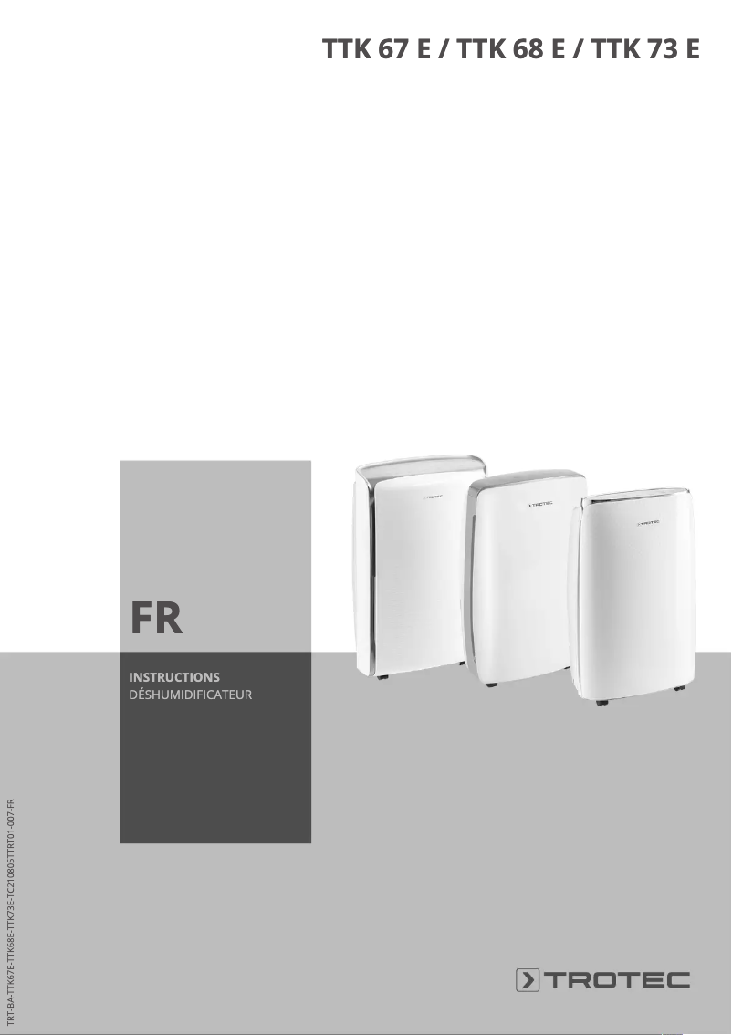 Image de la première page du manuel de l'appareil TTK 73 E