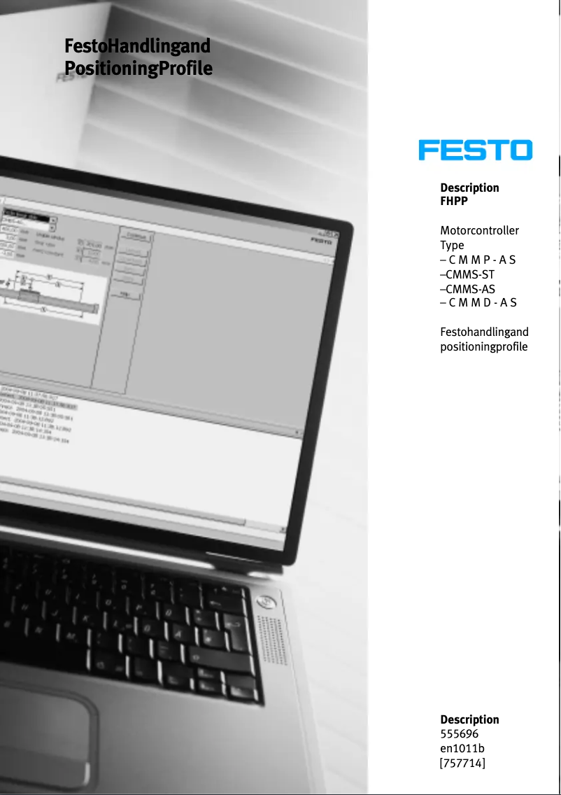 Page 1 de la notice Manuel utilisateur Festo P.BE-CMM-FHPP-SW
