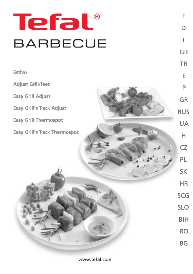 Image de la première page du manuel de l'appareil Adjust BG1205